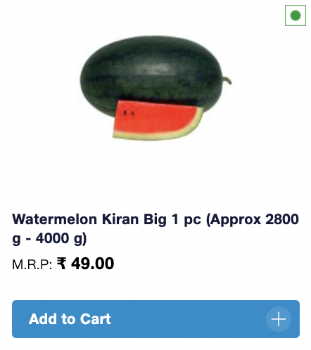 watermelon product listing